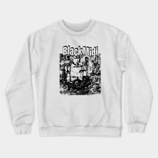 Black Midi Hellfire Post Punk Band Crewneck Sweatshirt